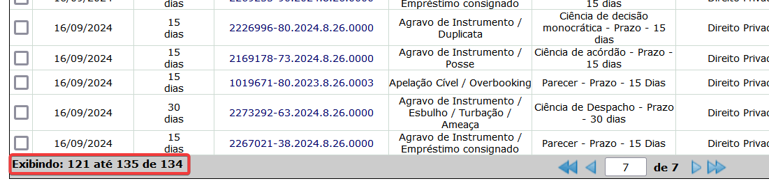Paginacao